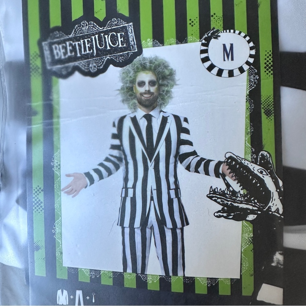 BeetleJuice Suitmeister Halloween Costume